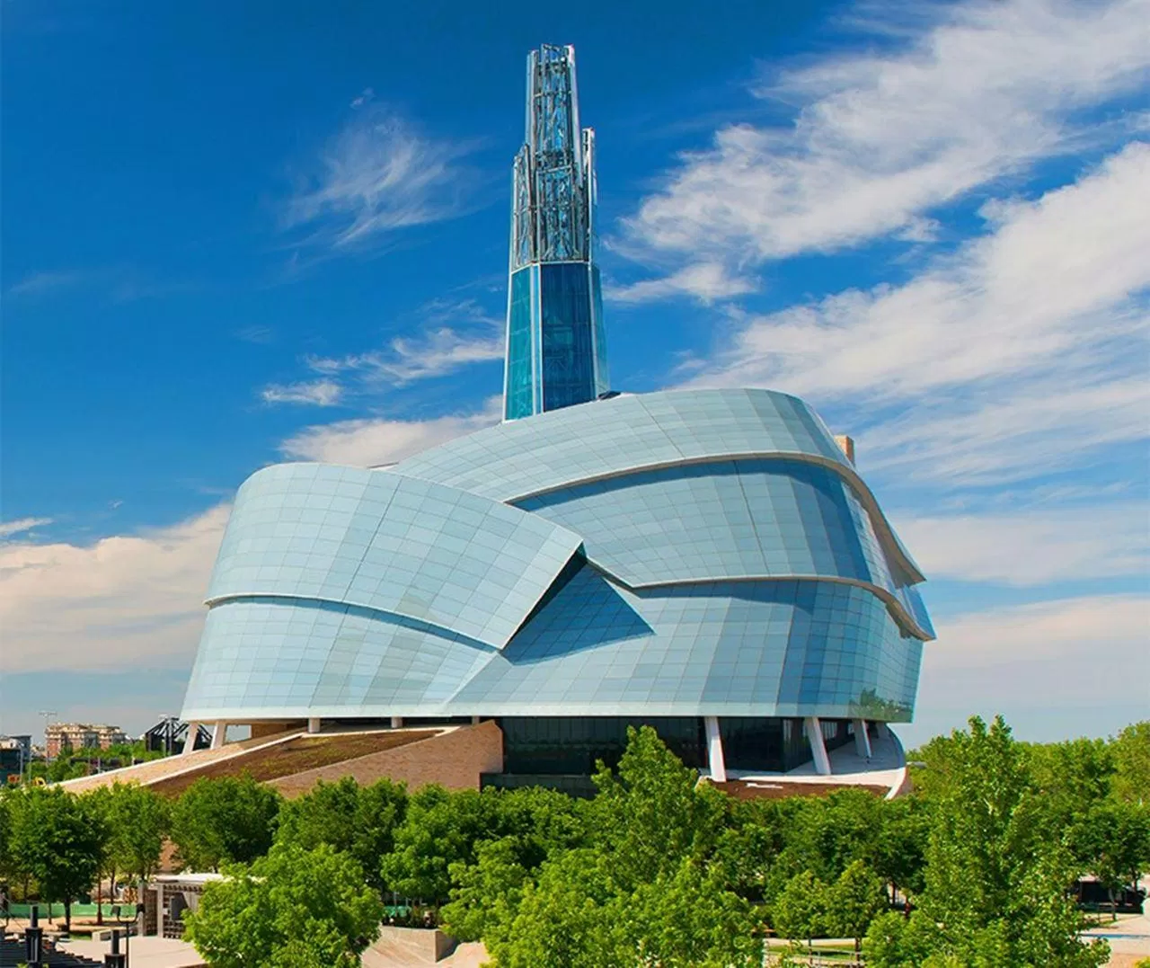 Bảo tàng Nhân quyền Canada (Ảnh: Internet) Bảo tàng Nhân quyền Canada (Ảnh: Internet)