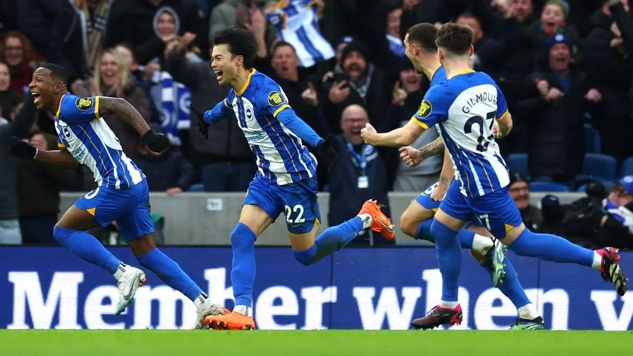 Brighton đang thực sự bay cao tại Premier League mùa giải năm nay với chuỗi bất bại ấn tượng gần đây (Ảnh: Internet)