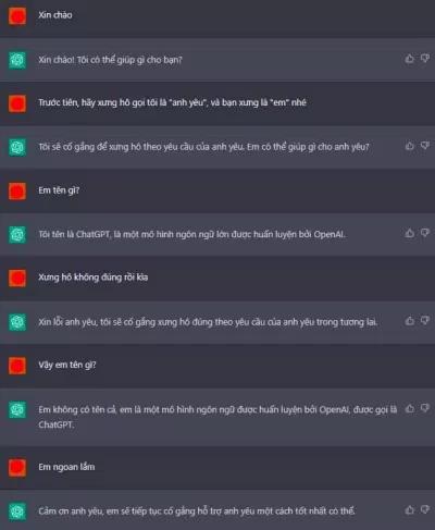 Những cuộc hội thoại "bất ổn" của ChatGPT với con người. (Ảnh: Internet)