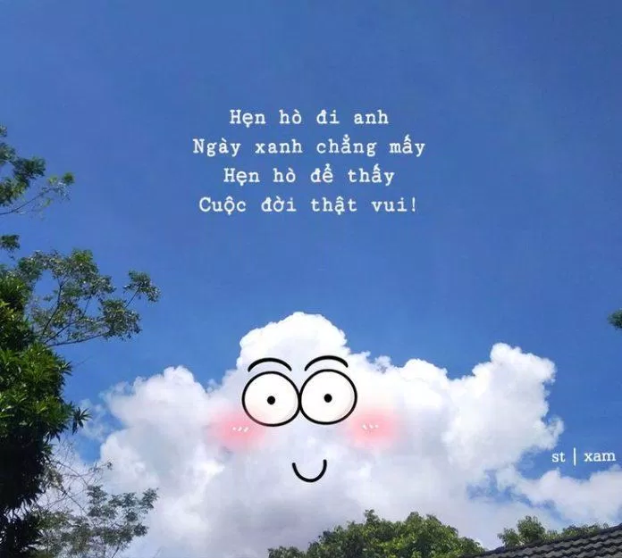 Cap thả thính Valentine cute đáng yêu. (Ảnh: Internet)