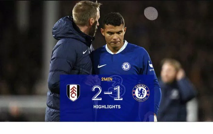 Trong lần đối đầu gần nhất tại Premier League thì Chelsea phải nhận thất bại trước Fulham (Ảnh: Internet)