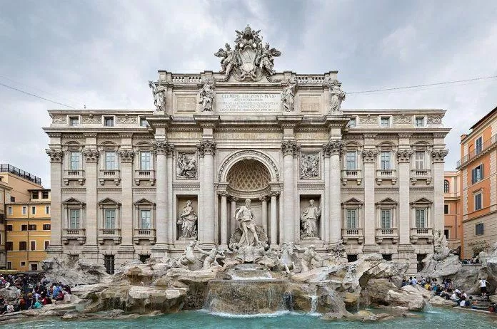 Đài phun nước Trevi, Rome - Nguồn: Internet Đài phun nước Trevi, Rome - Nguồn: Internet