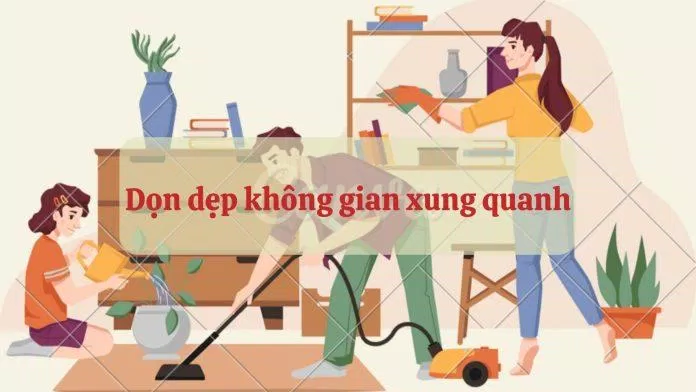 Dọn dẹp không gian làm việc (Nguồn: Tamtit@2012) Dọn dẹp không gian làm việc (Nguồn: Tamtit@2012)