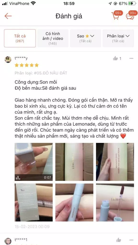 Đánh giá của người dùng Đánh giá của người dùng