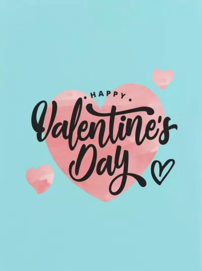 Thiệp 14/2 Valentine cute đáng yêu (Ảnh: Internet)