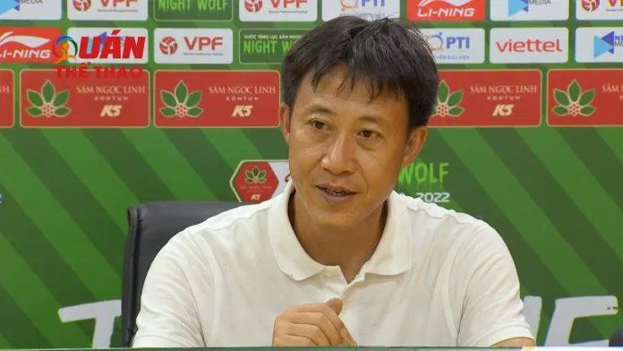 HLV Nguyễn Thành Công thừa nhận gần như không thể ngăn cản Hà Nội FC (Ảnh: Internet)