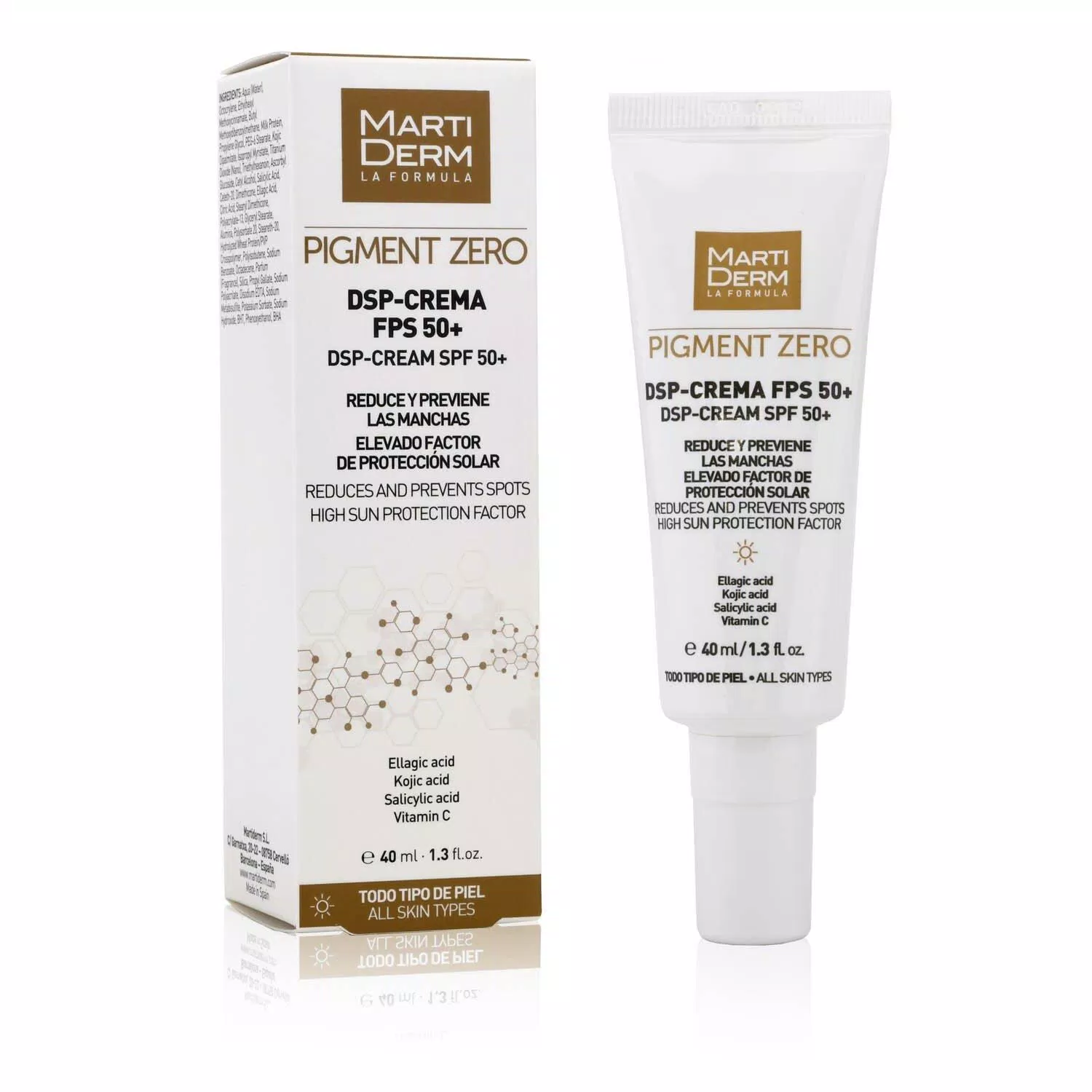 MartiDerm Pigment Zero DSP SPF50+ Cream