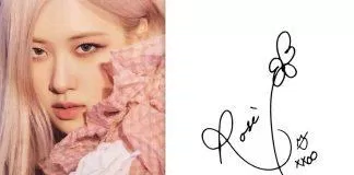 Chữ ký của idol K-Pop (Ảnh: Internet)