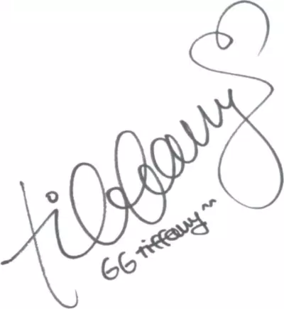 Chữ ký của Tiffany (Girls’ Generation) (Ảnh: Internet) Chữ ký của Tiffany (Girls’ Generation) (Ảnh: Internet)