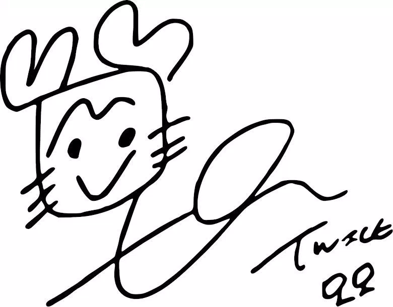 Chữ ký của MOMO TWICE (Ảnh: Internet) Chữ ký của MOMO TWICE (Ảnh: Internet)