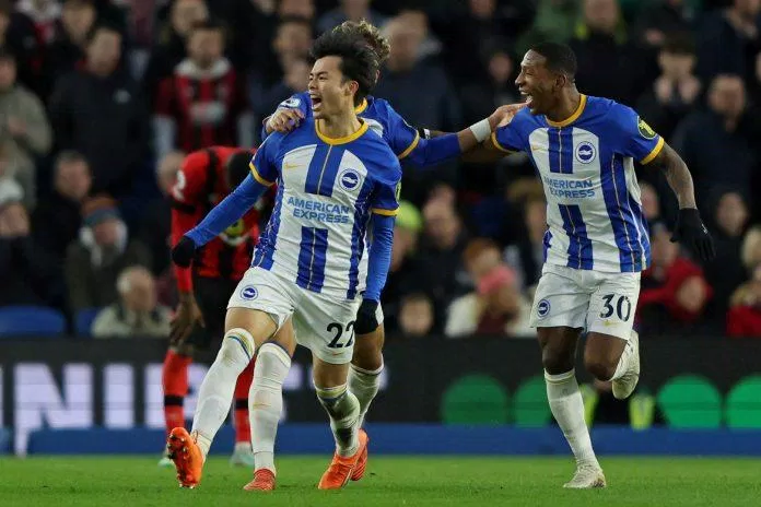 Kaoru Mitoma là một trong những cầu thủ châu Á chơi nổi bật nhất tại Premier League thời điểm hiện tại (Ảnh: Internet) Kaoru Mitoma là một trong những cầu thủ châu Á chơi nổi bật nhất tại Premier League thời điểm hiện tại (Ảnh: Internet)