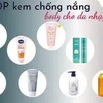 kem chống nắng body cho da nhạy cảm