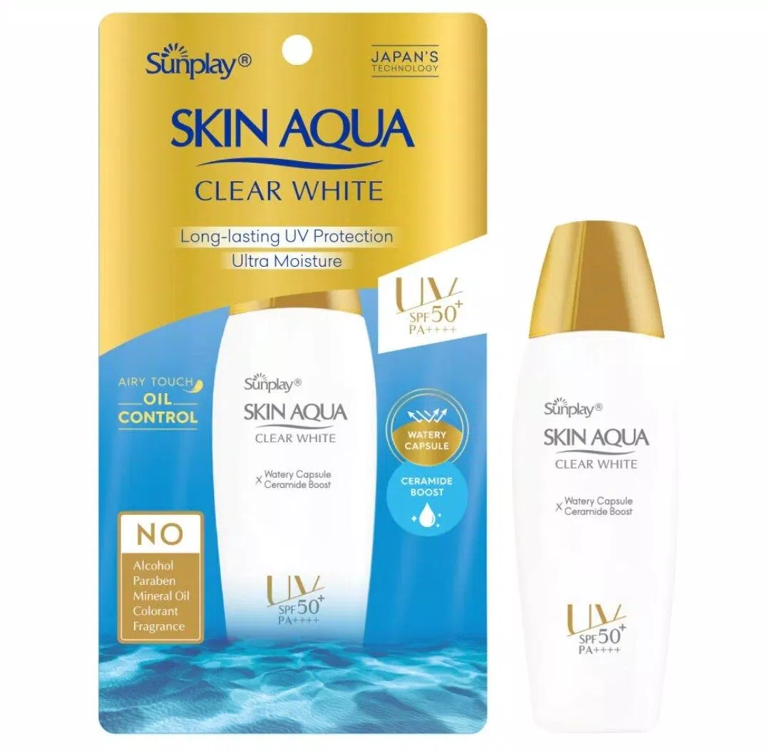 Kem chống nắng Sunplay Skin Aqua Clear White (Ảnh: Internet).