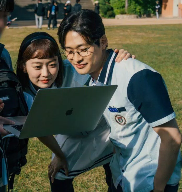Kim Geul Gi trong phim The Law Cafe (Ảnh: Internet)