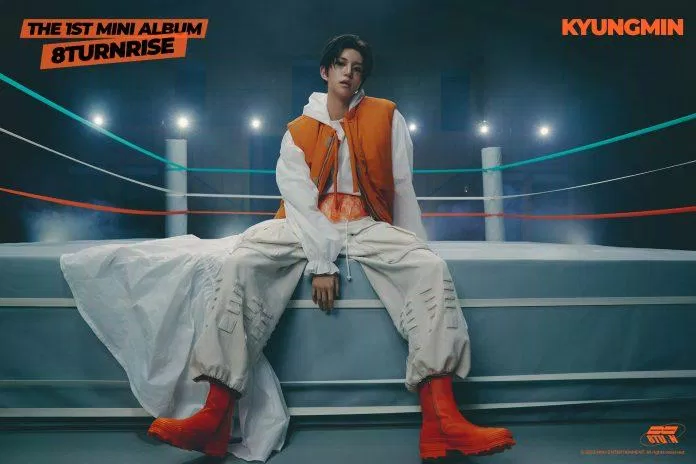 Thành viên Kyungmin của 8TURN (Ảnh: Twitter/@8TURN_official)