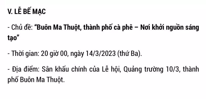 Chương trình Lễ Bế mạc. (Ảnh: Internet)
