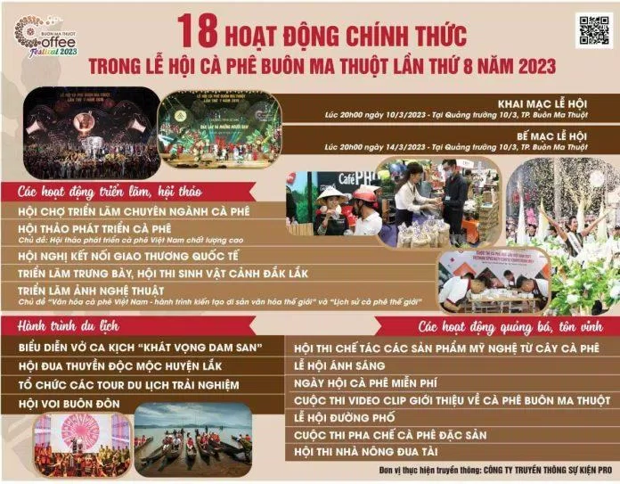 Lễ hội với 18 hoạt động chính thức diễn ra trong 5 ngày. (Ảnh: Internet)