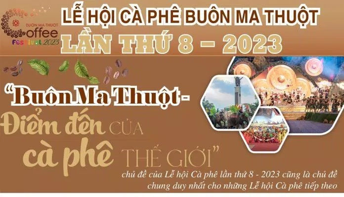 Lễ hội cà phê Buôn Ma Thuột năm 2023. (Ảnh: Internet)