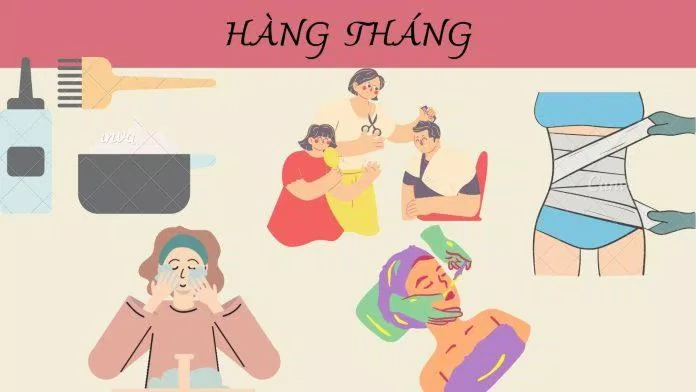 Lộ trình làm đẹp hàng tháng 1 (Nguồn: Tamtit@2012)