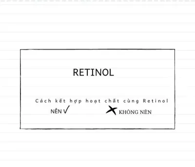 Các nàng nên bổ sung kiến thức kĩ lưỡng trước khi kết hợp Retinol với bất kì hoạt chất nào nha (Ảnh: internet)