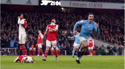 Man City đang có trạng thái rất tự tin mặc dù ở Premier League họ vẫn chưa thể vượt qua được Arsenal trên bảng xếp hạng (Ảnh: Internet) Man City đang có trạng thái rất tự tin mặc dù ở Premier League họ vẫn chưa thể vượt qua được Arsenal trên bảng xếp hạng (Ảnh: Internet)