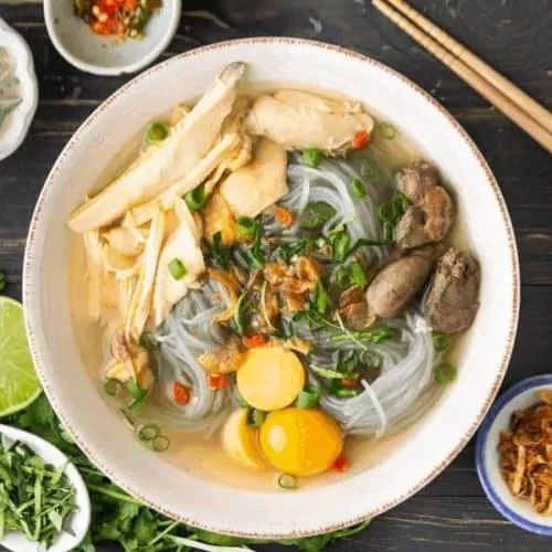 Miến gà - món ăn bình dân của người Việt
