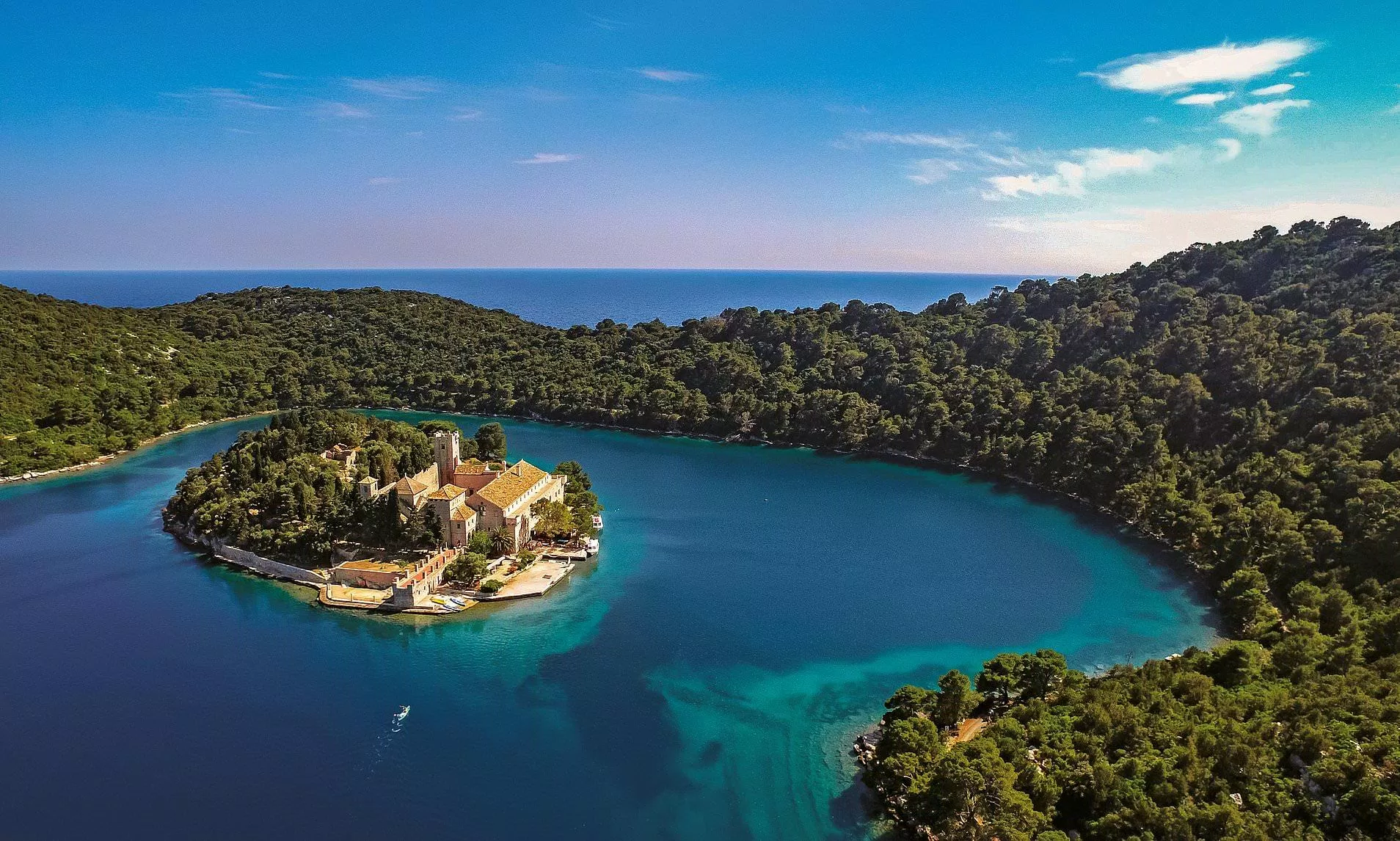 Đảo Mljet - địa điểm du lịch ưa thích của hoàng tử Charles (Nguồn: Internet)