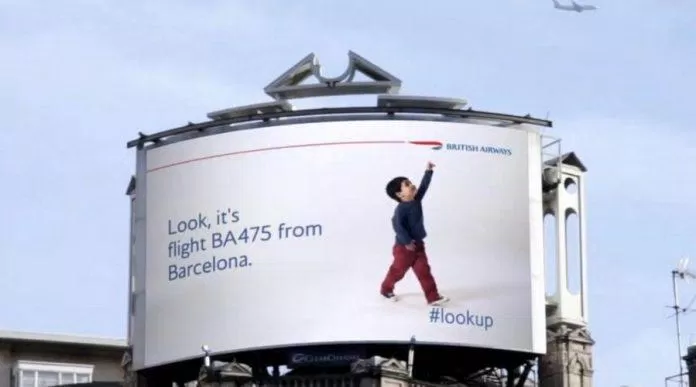 Chiến dịch Magic of Flying của British Airways (Ảnh: Internet) Chiến dịch Magic of Flying của British Airways (Ảnh: Internet)