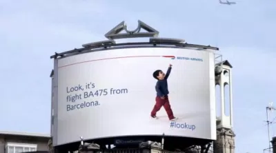 Chiến dịch Magic of Flying của British Airways (Ảnh: Internet) Chiến dịch Magic of Flying của British Airways (Ảnh: Internet)