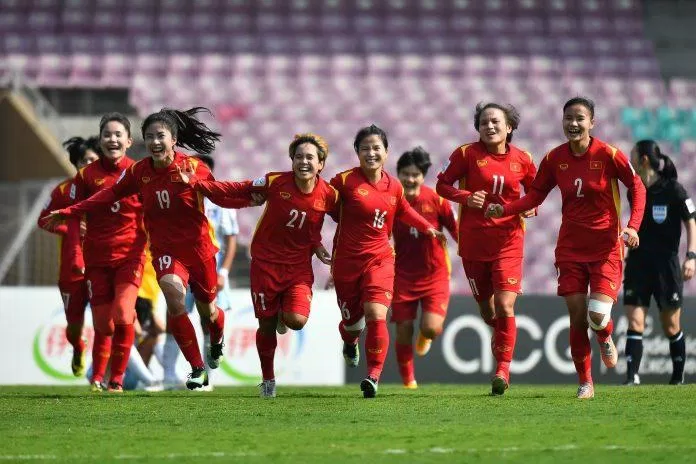 ĐT nữ Việt Nam lần đầu tiên dự VCK World Cup nữ 2023 (Ảnh: Internet)