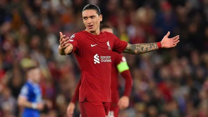 Nunez vẫn chưa đáp ứng được sự kì vọng của các cổ động viên Liverpool (Ảnh: Internet) Nunez vẫn chưa đáp ứng được sự kì vọng của các cổ động viên Liverpool (Ảnh: Internet)
