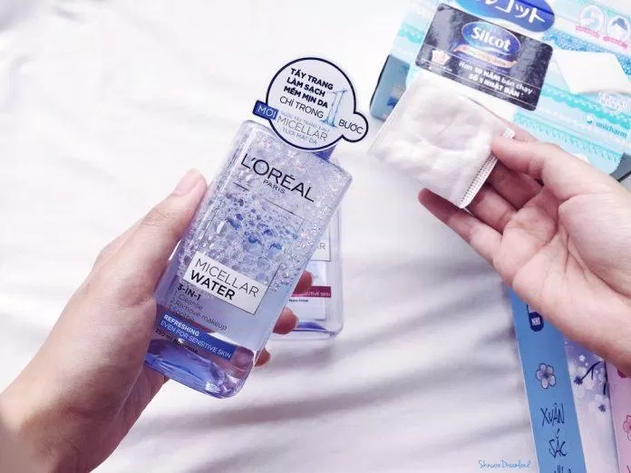 Nước tẩy trang Loreal (Nguồn: Internet)