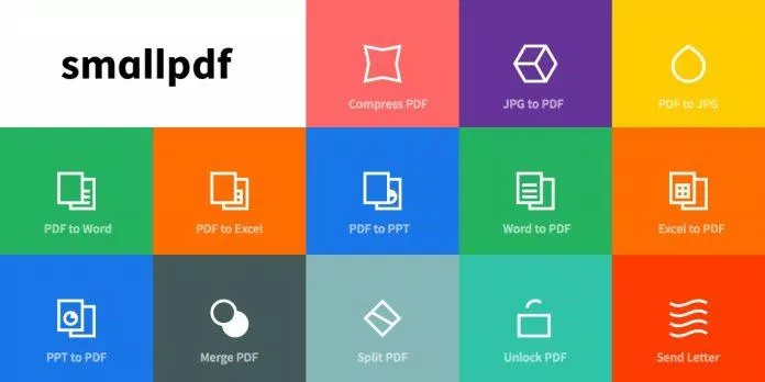 Smallpdf: Website chỉnh sửa PDF online (Ảnh: Internet)