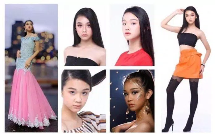 Mới 17 tuổi nhưng Pharita rất dày dạn kinh nghiệm trước ống kính. Ảnh: Internet Mới 17 tuổi nhưng Pharita rất dày dạn kinh nghiệm trước ống kính. Ảnh: Internet
