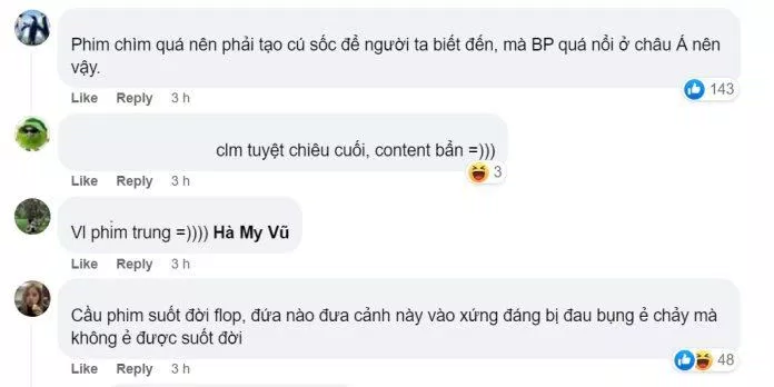 Netizen đều cho rằng đây là chiêu trò PR bẩn của phim. (Ảnh: Internet) Netizen đều cho rằng đây là chiêu trò PR bẩn của phim. (Ảnh: Internet)