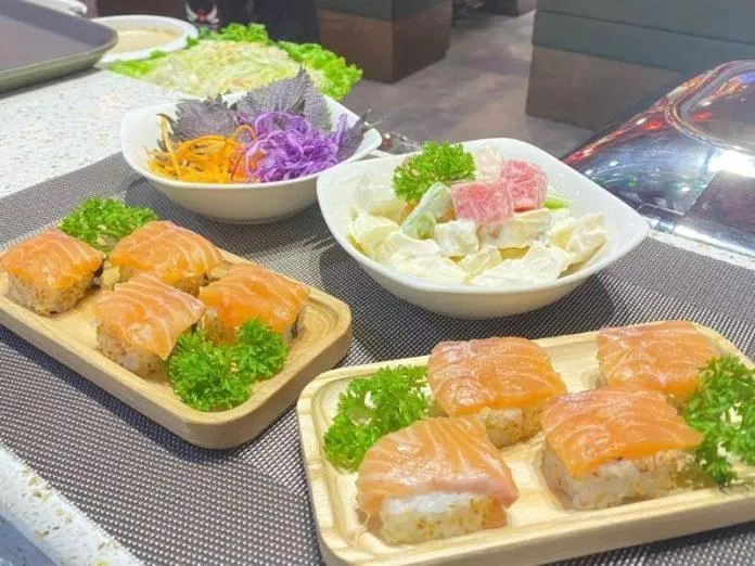 Sen Vàng BBQ Hotpot Buffet (Ảnh: Internet) Sen Vàng BBQ Hotpot Buffet (Ảnh: Internet)