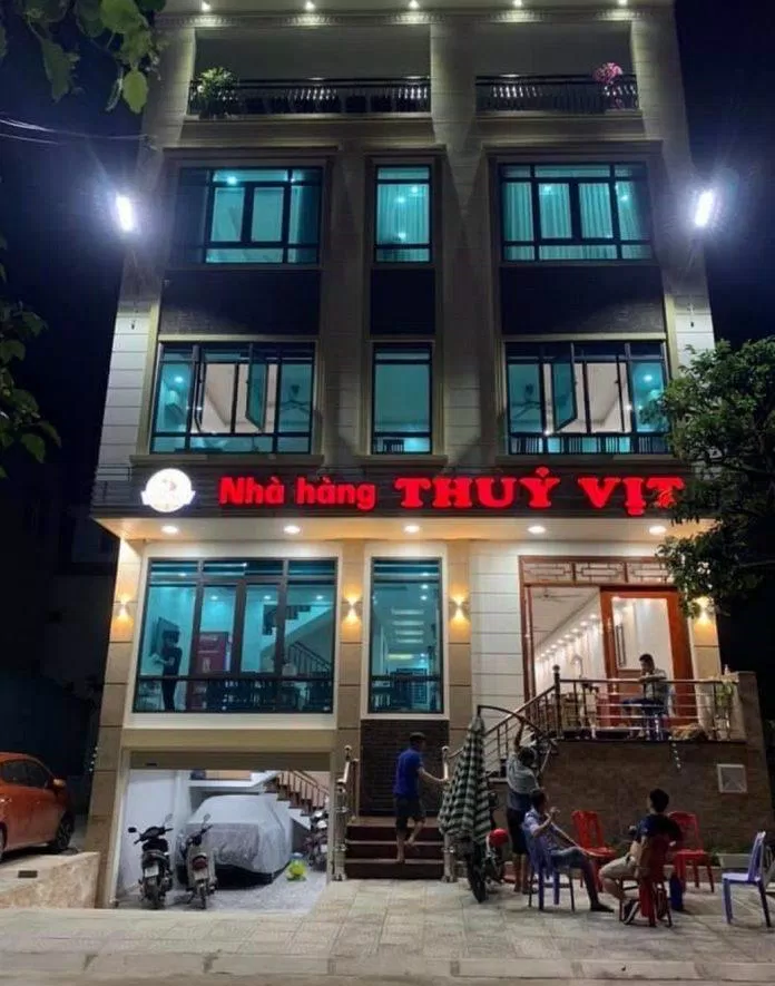 Không gian bên ngoài của quán. (Ảnh: Internet)