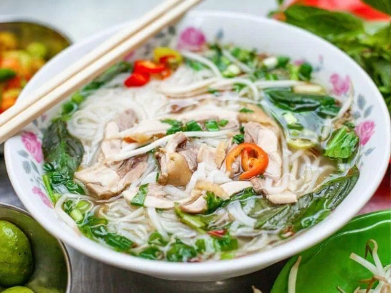 Phở miến gà Kỳ Đồng (Ảnh: Internet) Phở miến gà Kỳ Đồng (Ảnh: Internet)