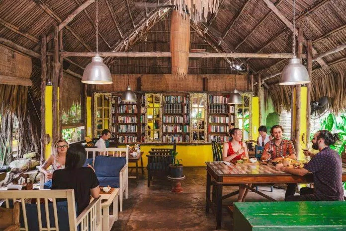 Không gian bên trong của quán. (Ảnh: Internet)