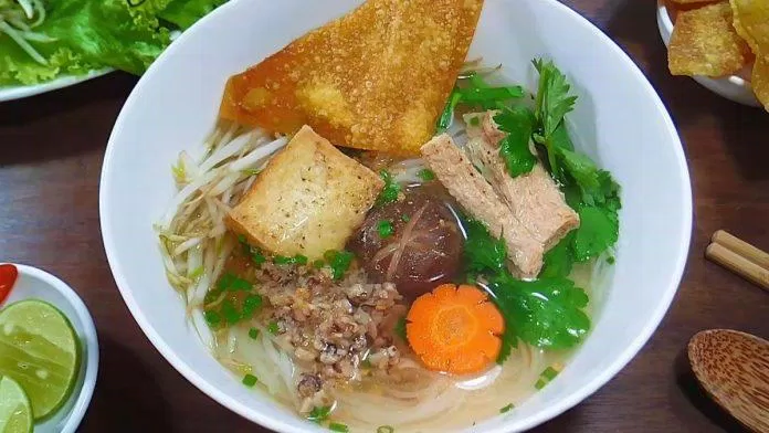 Quán hủ tiếu chay Hồng Nhung (Ảnh: Internet)