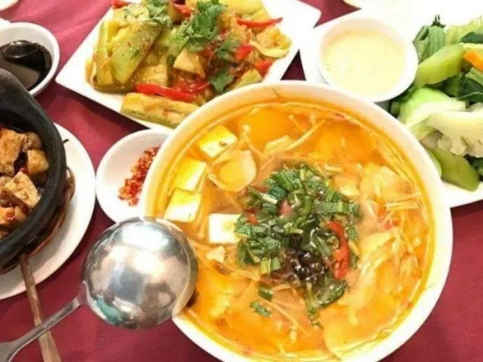 Quán chay Pháp Uyển (Ảnh: Internet)