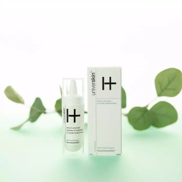 Thiết kế đơn giản nhưng tinh tế của serum HA Universkin H Thiết kế đơn giản nhưng tinh tế của serum HA Universkin H