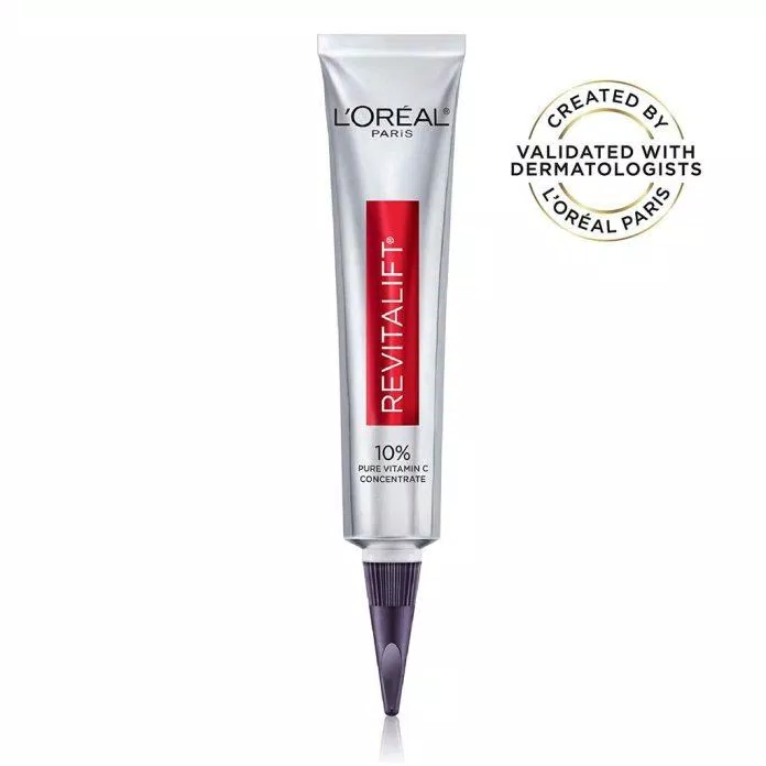 L'Oreal Paris Revitalift Derm Intensives Vitamin C Face Serum (Ảnh: Internet) Top 12 serum vitamin C làm đều màu da, dưỡng sáng da tốt nhất năm 2023 Anthocyanin Ascorbyl Glucoside Avène Avene A Oxitive Antioxidant Defense Serum Axit Ferulic Axit gallic axit hyaluronate Axit hyaluronic thực vật Axit salicylic axit tartaric Biologi BD Luminosity Face Serum Biologi BF Restore Face Body Serum cấp ẩm cấp nước Ceramide Cerave CeraVe Skin Renewing Vitamin C Serum Chiết xuất chanh ngón tay Chiết xuất dâu tằm đen Chiết xuất Davidsonia jerseyana mận Davidson Chiết xuất hoa cúc chiết xuất quả mâm xôi chiết xuất rễ cam thảo chiết xuất tảo đỏ chống lão hoá Clary Sage công dụng dưỡng sáng dưỡng sáng da đều màu đều màu da glycerin GP4G HA L Oreal Paris Revitalift Derm Intensives Vitamin C Face Serum La Roche Posay Pure Vitamin C Face Serum La Roche-Posay Thermal Spring Water làm đều màu da làm sáng da Lumene Valo Vitamin C Glow Boost Essence Mad Hippie Vitamin C Serum Neurosensine nhược điểm Niacinamide Nước khoáng Avène Photostable Vitamin E Quercetin Rễ Konjac Rosen Skincare Bright Citrus Serum sáng da Serum serum chống lão hóa serum dưỡng trắng serum làm sáng da serum Vitamin C Serum Vitamin C là gì Sodium Hyaluronate thành phần thành phần chính The Ordinary The Ordinary Ascorbyl Glucoside Solution 12 tinh chất Tinh chất Lumene Valo Glow Boost top serum vitamin c TruSkin Vitamin C Facial Serum Tryptophan ưu điểm Versed Stroke of Brilliance Brightening Serum vitamin B5 vitamin C vitamin E