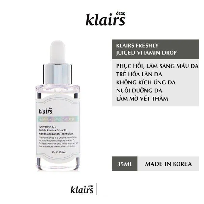 Serum Vitamin C Klairs (Nguồn: Internet)