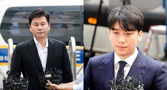 Sự xuống dốc của YG được cho là từ khi Seungri và chủ tịch Yang vướng vào vòng lao lí với một chuỗi các scandal chấn động Sự xuống dốc của YG được cho là từ khi Seungri và chủ tịch Yang vướng vào vòng lao lí với một chuỗi các scandal chấn động