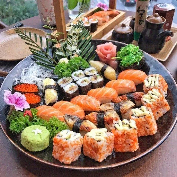 Sushi - Đặc sản nổi tiếng của Xứ sở Hoa Anh Đào. (Nguồn: internet)