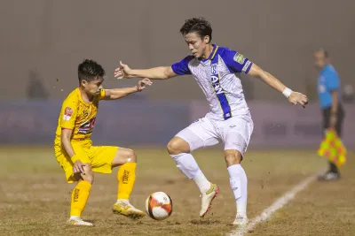 SLNA tiếp tục có trận hòa thứ 2 tại V-League 2023 (Ảnh: Internet) SLNA tiếp tục có trận hòa thứ 2 tại V-League 2023 (Ảnh: Internet)