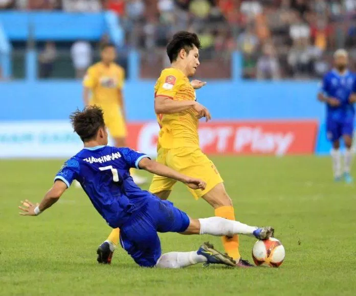 Kết thúc hiệp 1 CLB Thanh Hóa 1-0 CLB Khánh Hòa (Ảnh: Internet) Kết thúc hiệp 1 CLB Thanh Hóa 1-0 CLB Khánh Hòa (Ảnh: Internet)