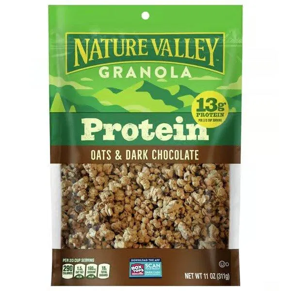 Yến mạch Nature Valley và Granola Protein Sôcôla đen (Ảnh: Internet) Yến mạch Nature Valley và Granola Protein Sôcôla đen (Ảnh: Internet)