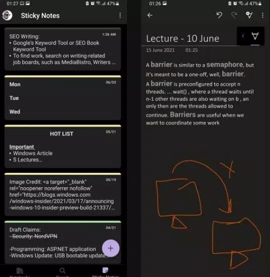 Ứng dụng ghi chú Microsoft OneNote (Ảnh: Internet) Ứng dụng ghi chú Microsoft OneNote (Ảnh: Internet)